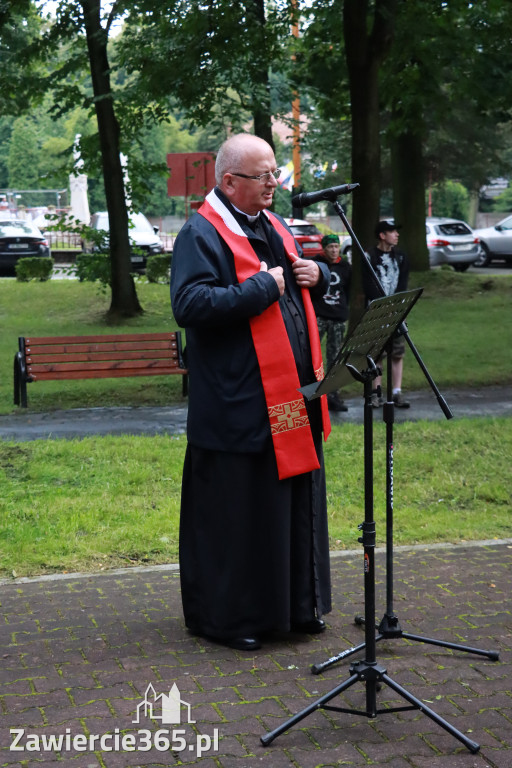 Fotorelacja Zawiercie: 81. rocznica wybuchu Powstania Warszawskiego
