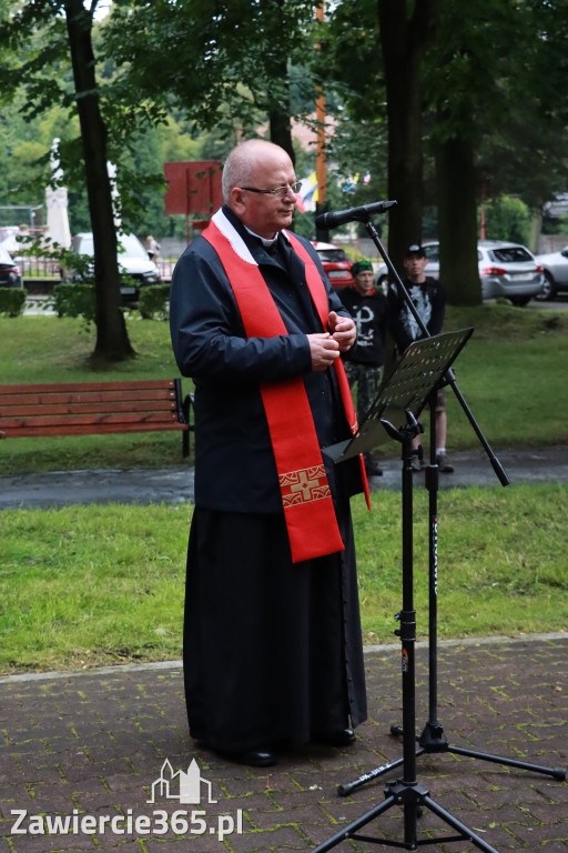 Fotorelacja Zawiercie: 81. rocznica wybuchu Powstania Warszawskiego
