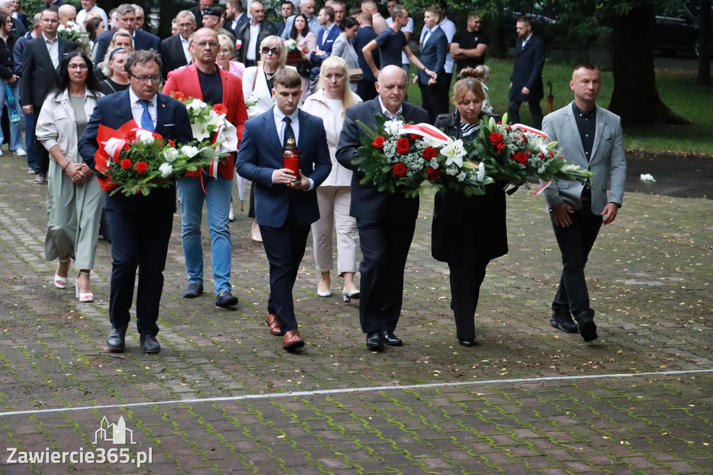 Fotorelacja Zawiercie: 81. rocznica wybuchu Powstania Warszawskiego