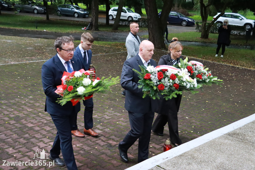 Fotorelacja Zawiercie: 81. rocznica wybuchu Powstania Warszawskiego