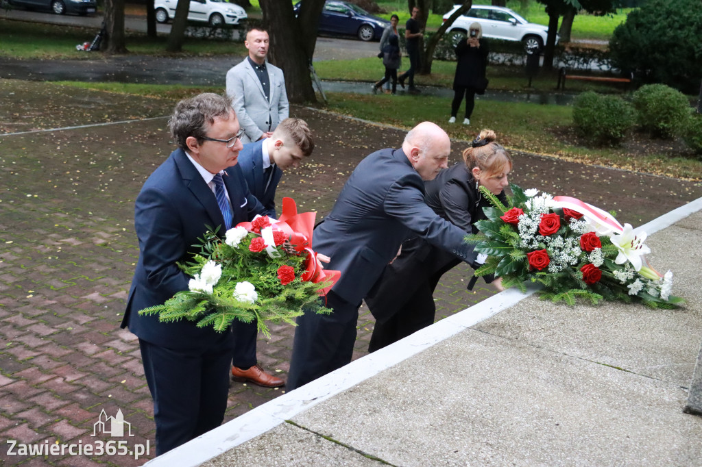 Fotorelacja Zawiercie: 81. rocznica wybuchu Powstania Warszawskiego