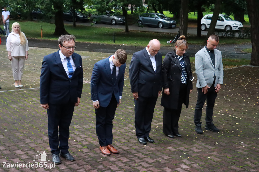 Fotorelacja Zawiercie: 81. rocznica wybuchu Powstania Warszawskiego