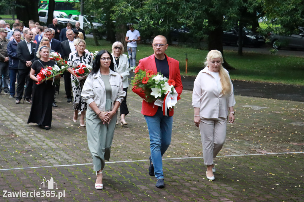 Fotorelacja Zawiercie: 81. rocznica wybuchu Powstania Warszawskiego