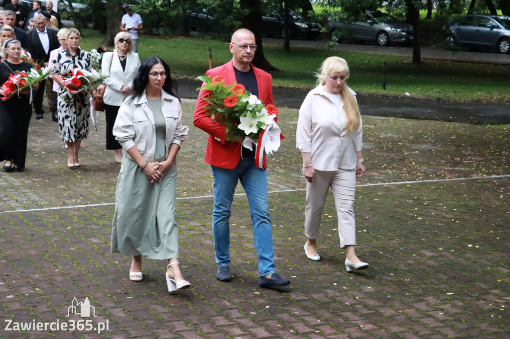 Fotorelacja Zawiercie: 81. rocznica wybuchu Powstania Warszawskiego