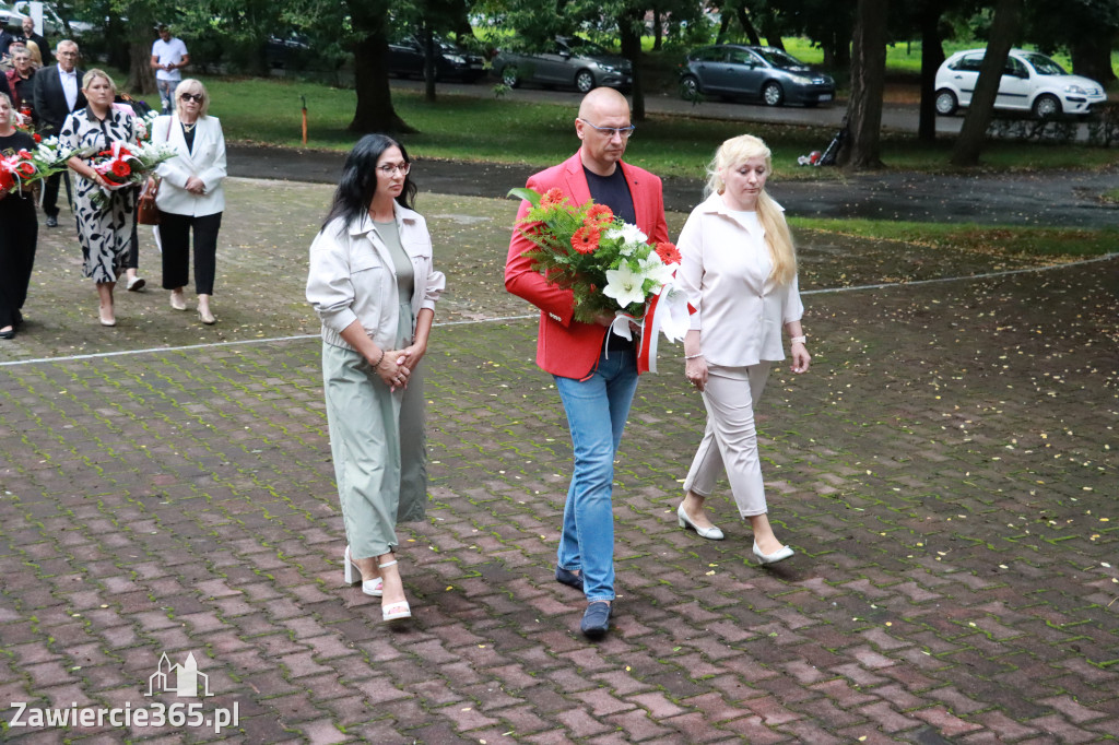 Fotorelacja Zawiercie: 81. rocznica wybuchu Powstania Warszawskiego