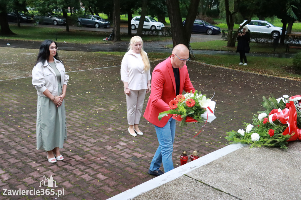 Fotorelacja Zawiercie: 81. rocznica wybuchu Powstania Warszawskiego