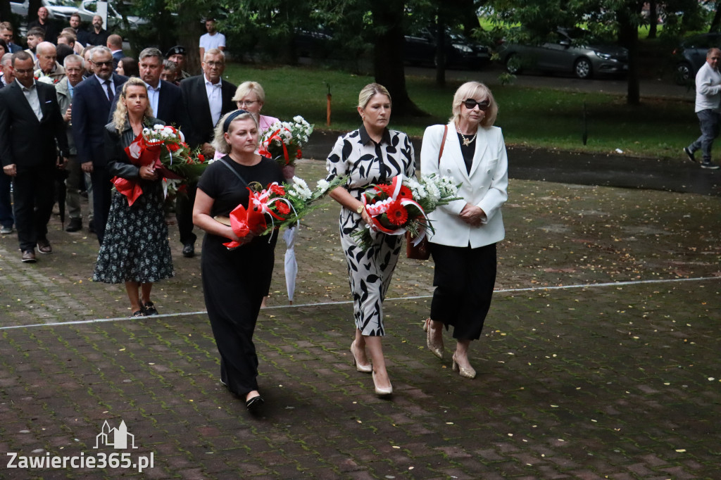 Fotorelacja Zawiercie: 81. rocznica wybuchu Powstania Warszawskiego
