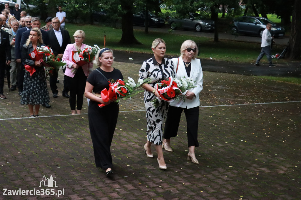 Fotorelacja Zawiercie: 81. rocznica wybuchu Powstania Warszawskiego