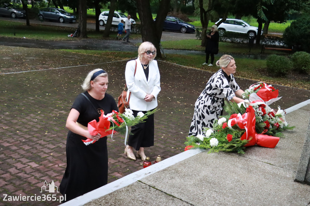 Fotorelacja Zawiercie: 81. rocznica wybuchu Powstania Warszawskiego