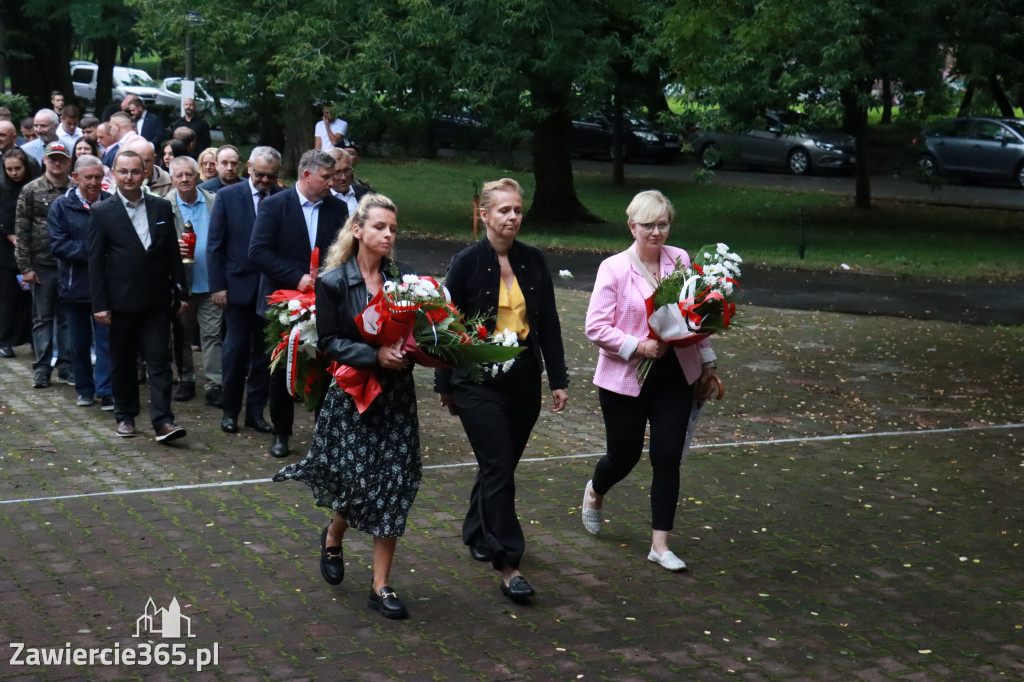 Fotorelacja Zawiercie: 81. rocznica wybuchu Powstania Warszawskiego