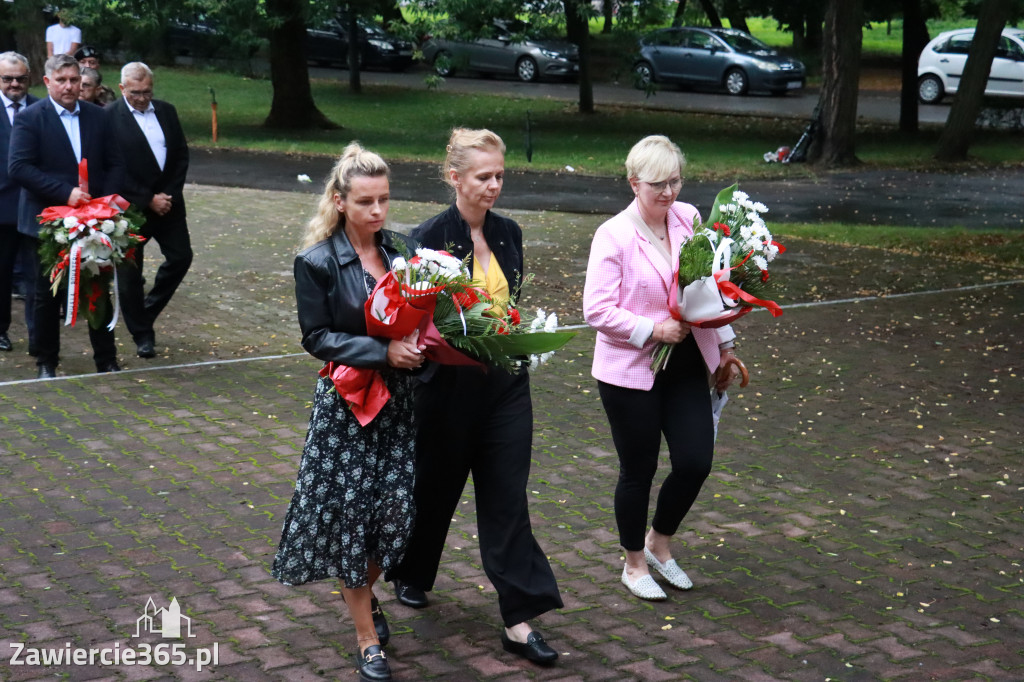 Fotorelacja Zawiercie: 81. rocznica wybuchu Powstania Warszawskiego