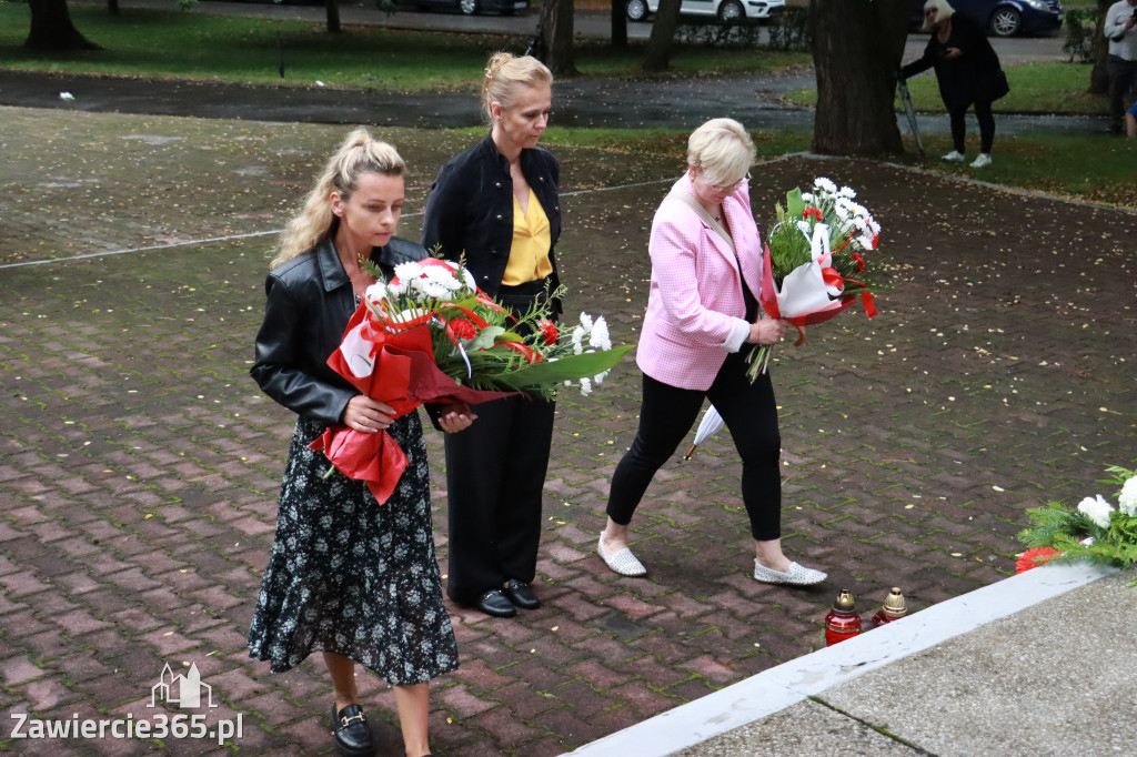 Fotorelacja Zawiercie: 81. rocznica wybuchu Powstania Warszawskiego