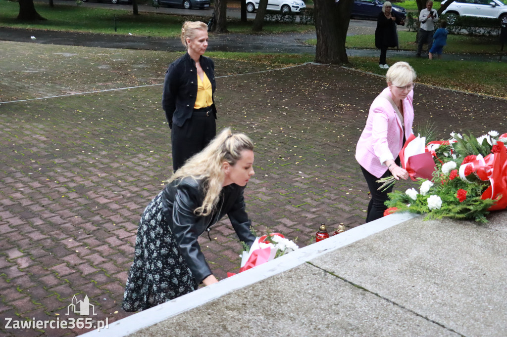 Fotorelacja Zawiercie: 81. rocznica wybuchu Powstania Warszawskiego