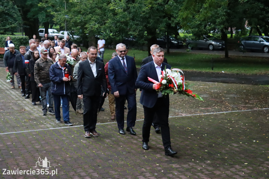 Fotorelacja Zawiercie: 81. rocznica wybuchu Powstania Warszawskiego