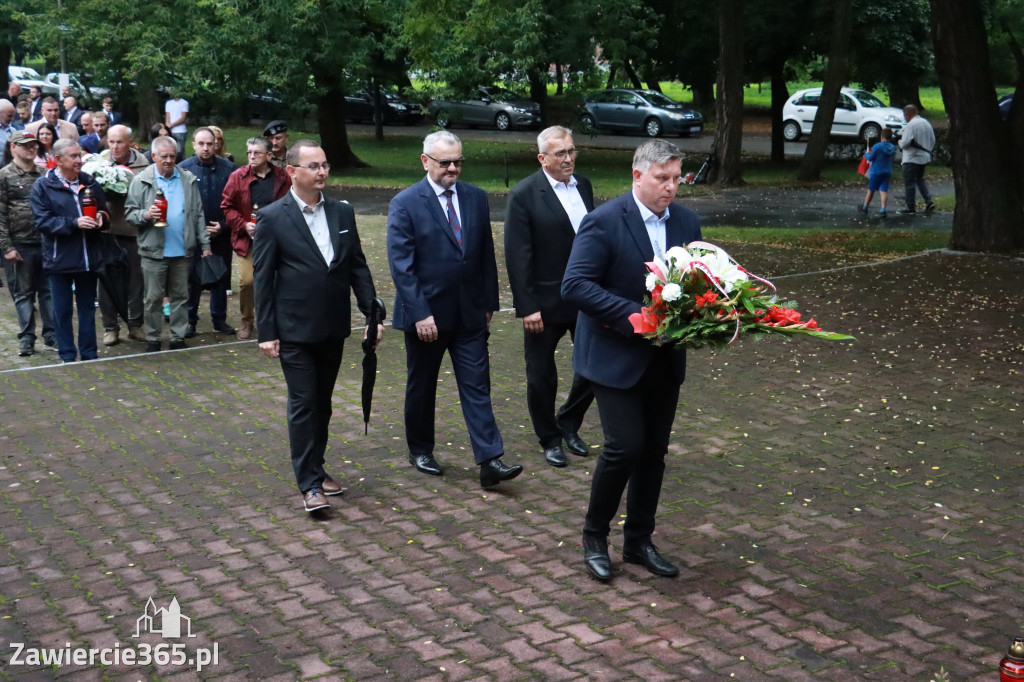 Fotorelacja Zawiercie: 81. rocznica wybuchu Powstania Warszawskiego