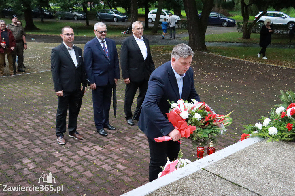 Fotorelacja Zawiercie: 81. rocznica wybuchu Powstania Warszawskiego