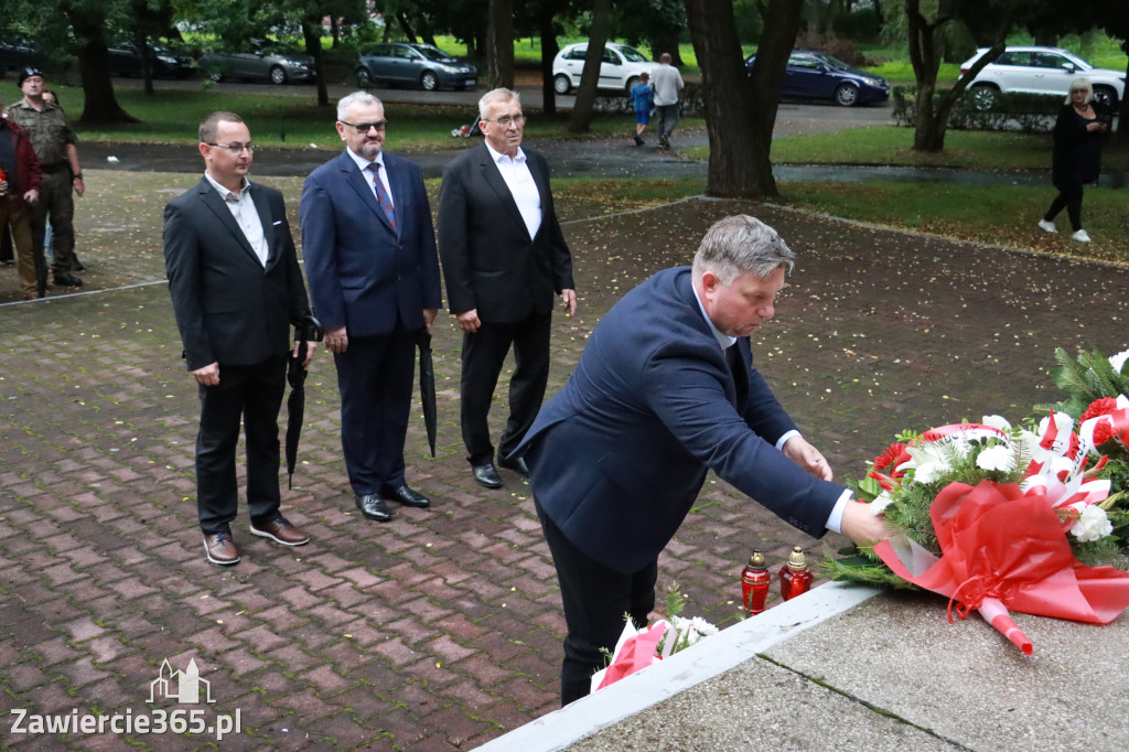 Fotorelacja Zawiercie: 81. rocznica wybuchu Powstania Warszawskiego