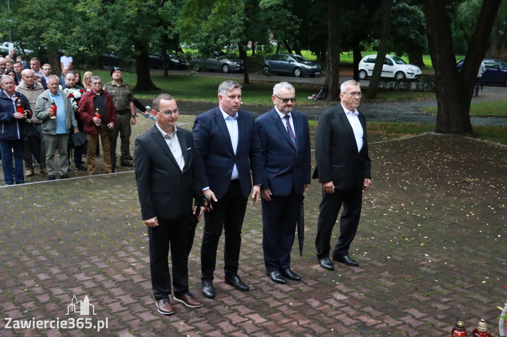 Fotorelacja Zawiercie: 81. rocznica wybuchu Powstania Warszawskiego