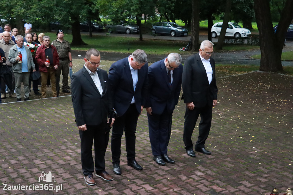 Fotorelacja Zawiercie: 81. rocznica wybuchu Powstania Warszawskiego