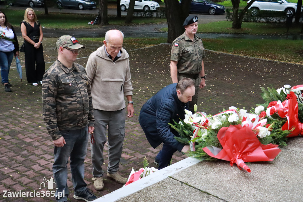 Fotorelacja Zawiercie: 81. rocznica wybuchu Powstania Warszawskiego