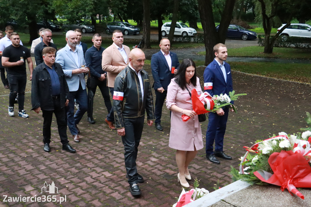 Fotorelacja Zawiercie: 81. rocznica wybuchu Powstania Warszawskiego