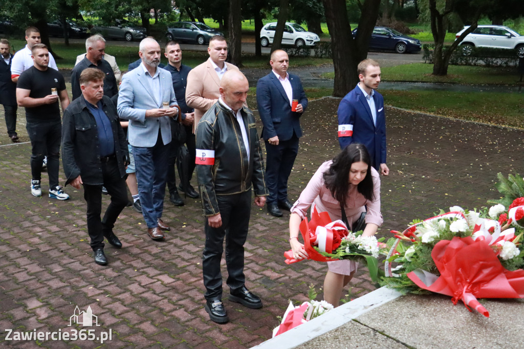 Fotorelacja Zawiercie: 81. rocznica wybuchu Powstania Warszawskiego
