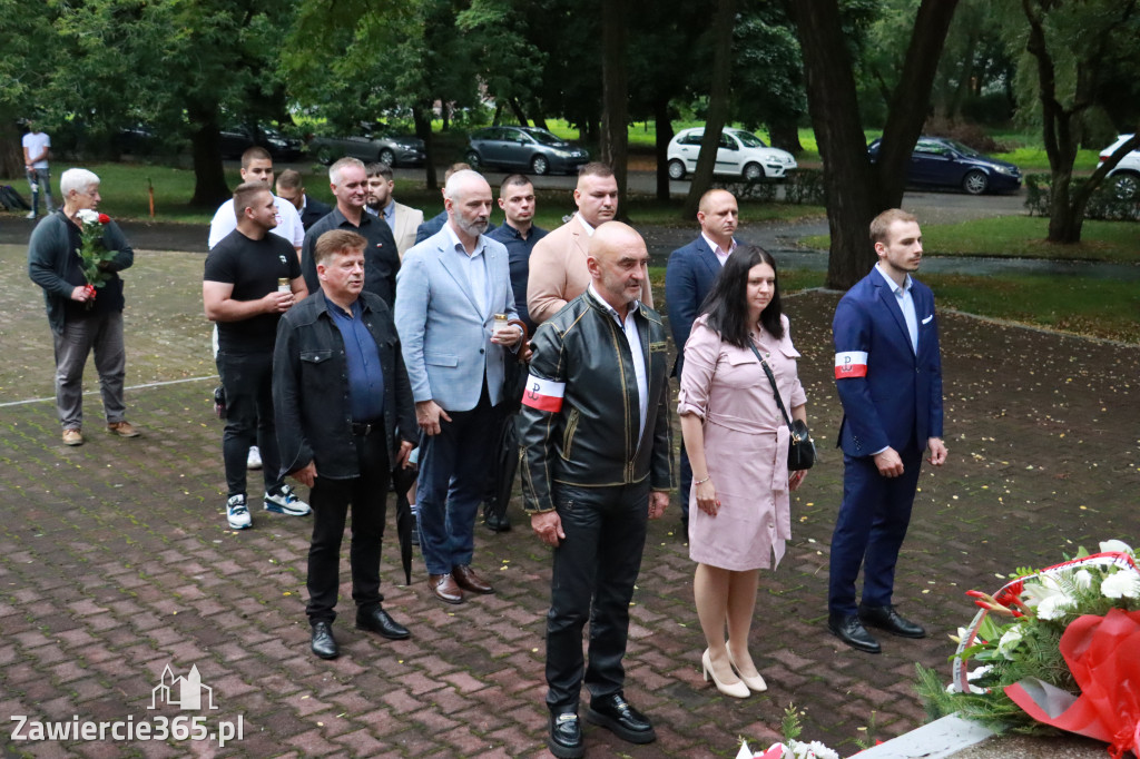 Fotorelacja Zawiercie: 81. rocznica wybuchu Powstania Warszawskiego