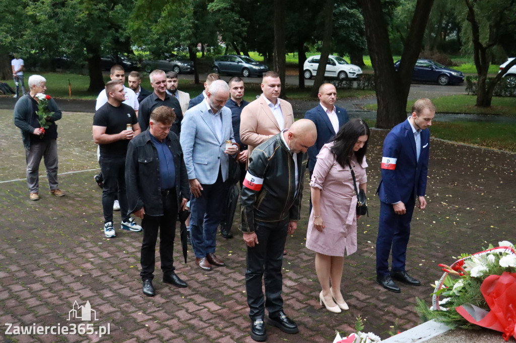 Fotorelacja Zawiercie: 81. rocznica wybuchu Powstania Warszawskiego