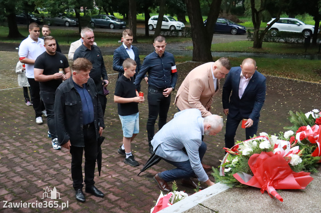 Fotorelacja Zawiercie: 81. rocznica wybuchu Powstania Warszawskiego