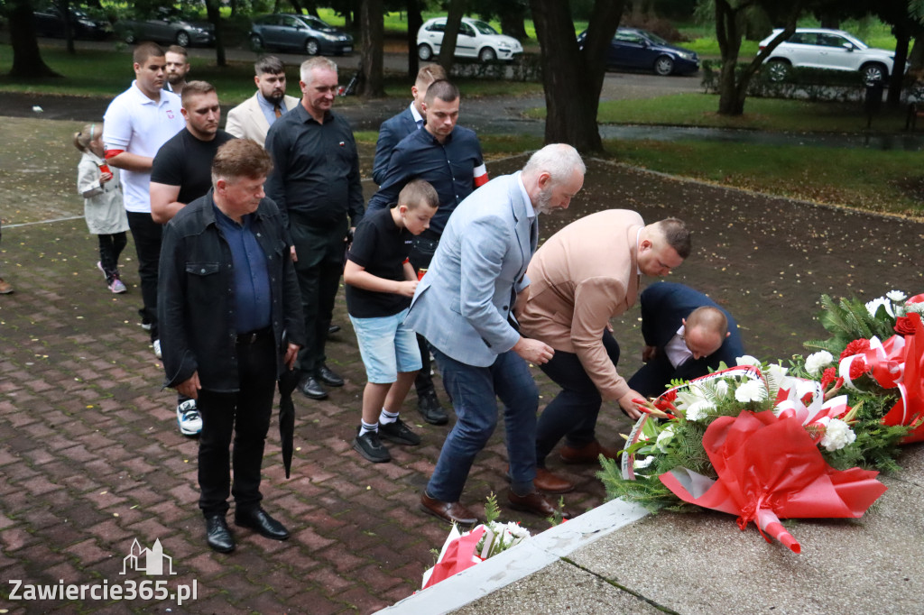 Fotorelacja Zawiercie: 81. rocznica wybuchu Powstania Warszawskiego