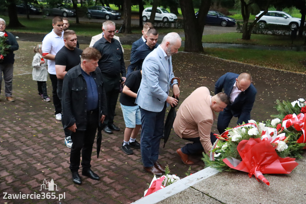 Fotorelacja Zawiercie: 81. rocznica wybuchu Powstania Warszawskiego
