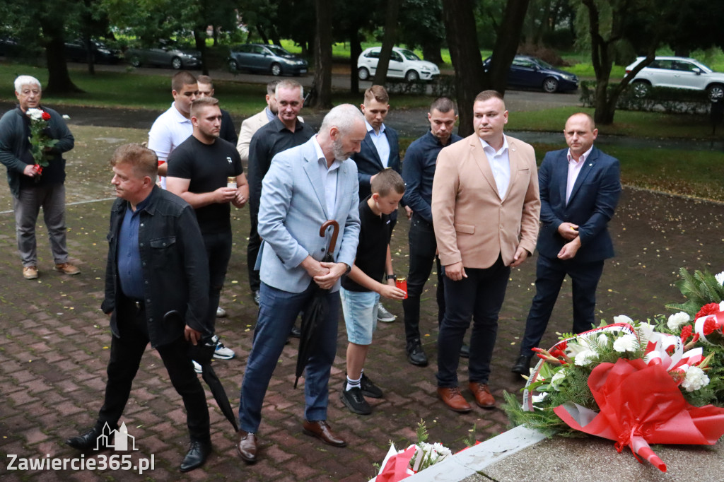 Fotorelacja Zawiercie: 81. rocznica wybuchu Powstania Warszawskiego