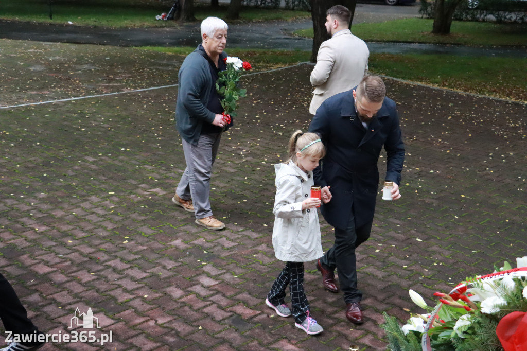 Fotorelacja Zawiercie: 81. rocznica wybuchu Powstania Warszawskiego
