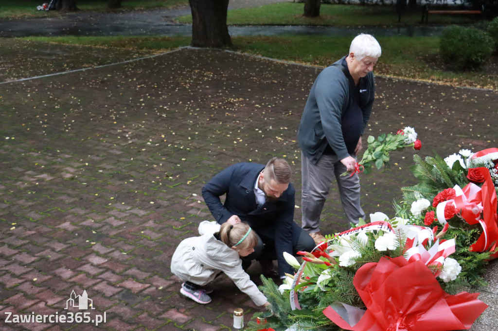 Fotorelacja Zawiercie: 81. rocznica wybuchu Powstania Warszawskiego