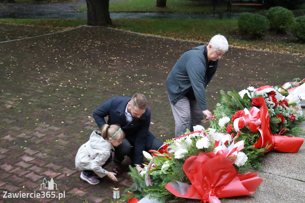 Fotorelacja Zawiercie: 81. rocznica wybuchu Powstania Warszawskiego