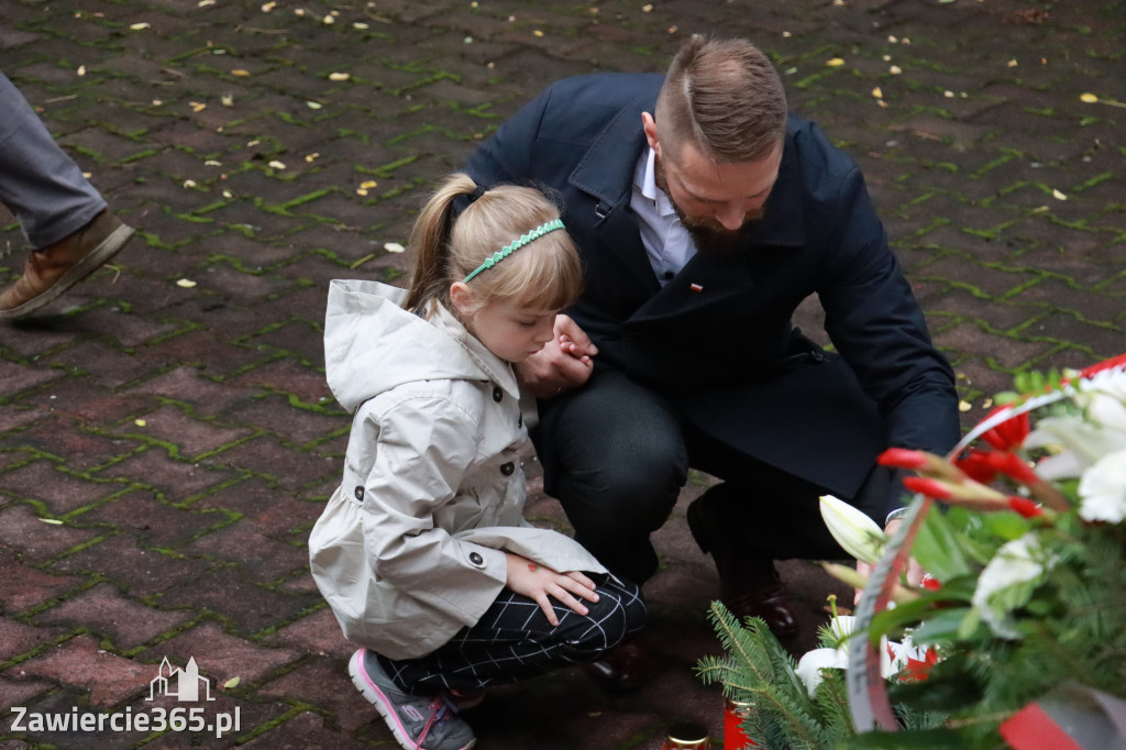 Fotorelacja Zawiercie: 81. rocznica wybuchu Powstania Warszawskiego