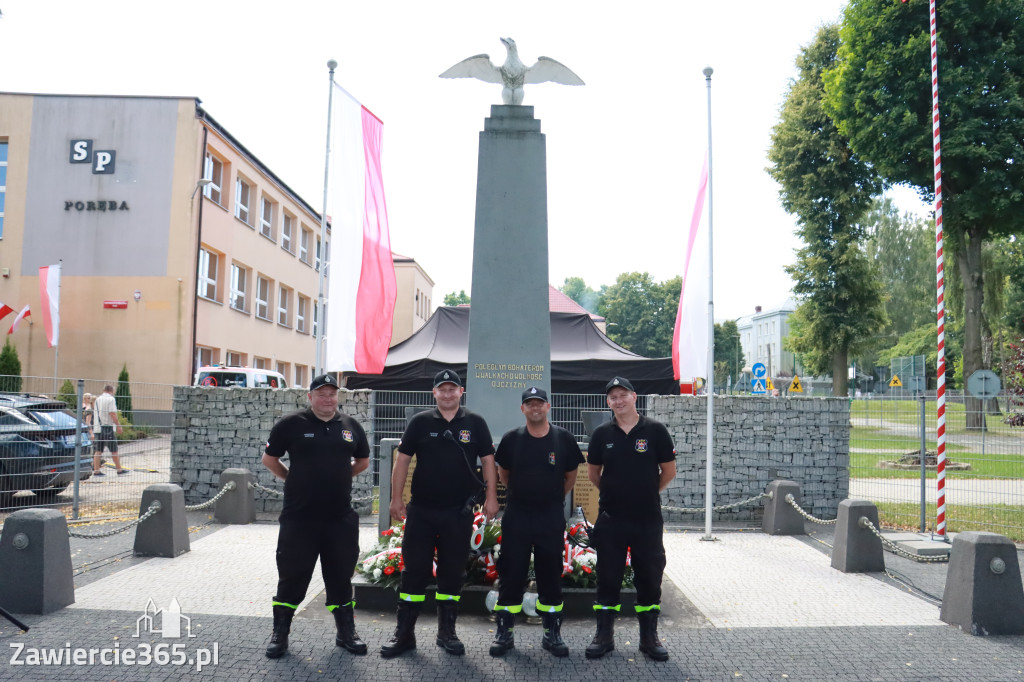 Fotorelacja I: Powiatowe Obchody Święta Wojska Polskiego w Porębie