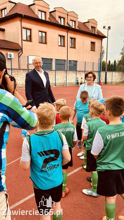 Fotorelacja:  Minister Sportu i Turystyki Jakub Rutnicki w Zawierciu