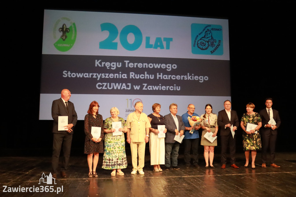 Fotorelacja I: 20 lat Kręgu Terenowego Stowarzyszenia Ruchu Harcerskiego CZUWAJ w Zawierciu