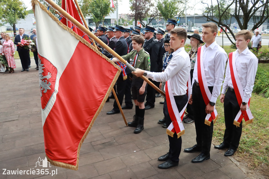 Fotorelacja: 86. rocznica wybuchu II wojny światowej w Zawierciu