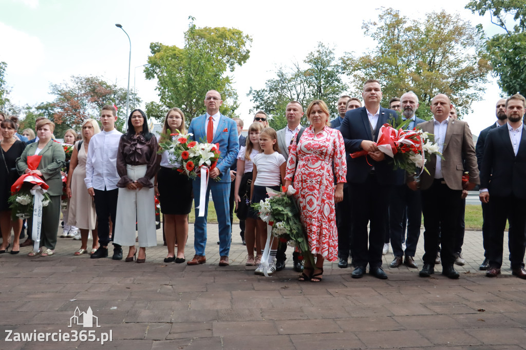 Fotorelacja: 86. rocznica wybuchu II wojny światowej w Zawierciu