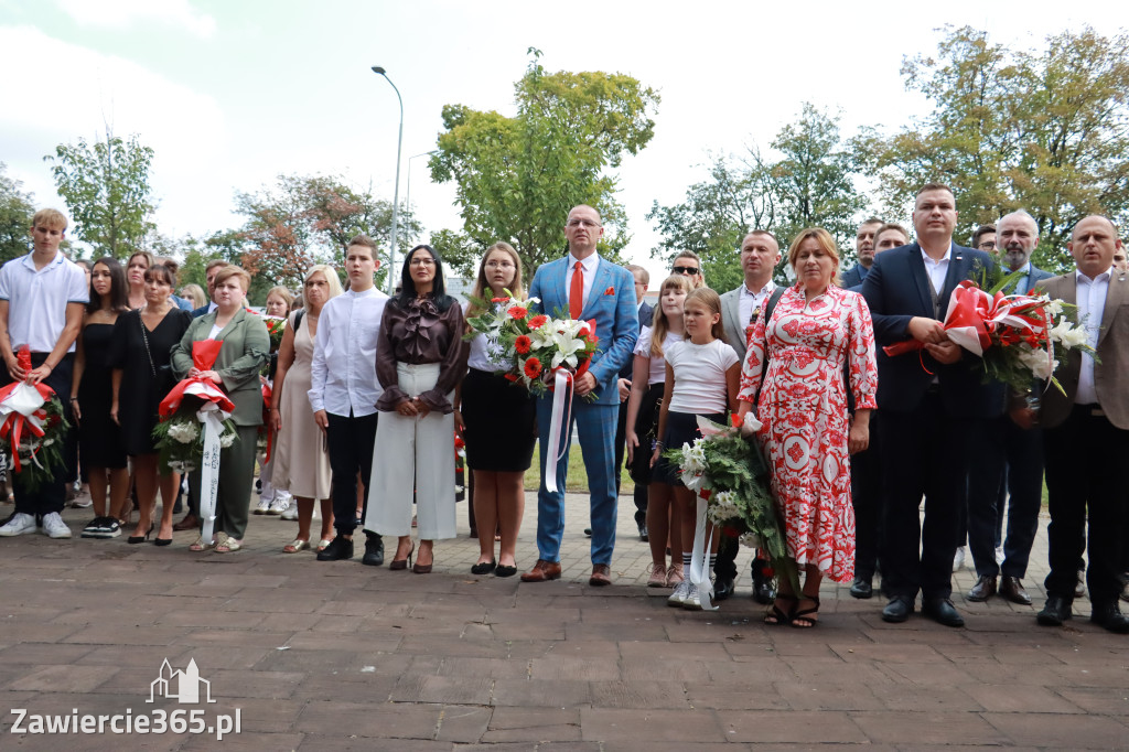 Fotorelacja: 86. rocznica wybuchu II wojny światowej w Zawierciu