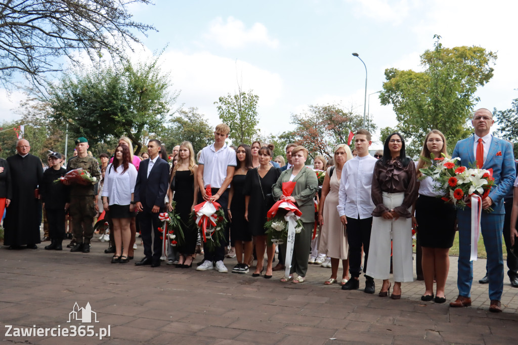 Fotorelacja: 86. rocznica wybuchu II wojny światowej w Zawierciu