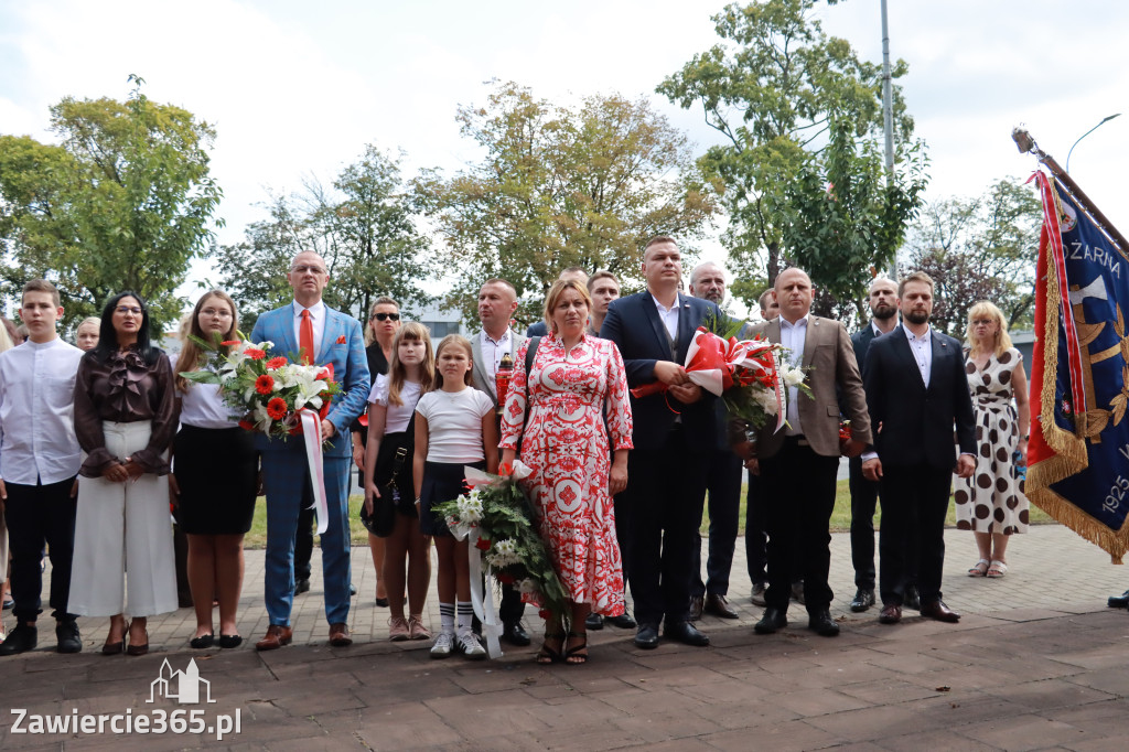 Fotorelacja: 86. rocznica wybuchu II wojny światowej w Zawierciu