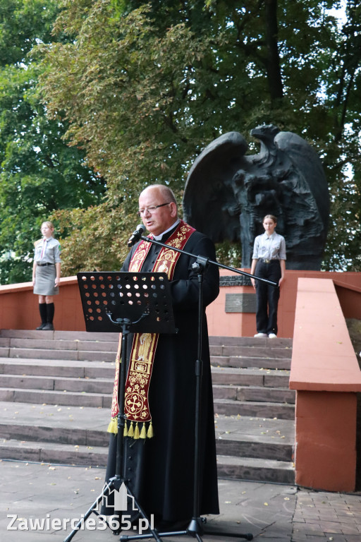 Fotorelacja: 86. rocznica wybuchu II wojny światowej w Zawierciu