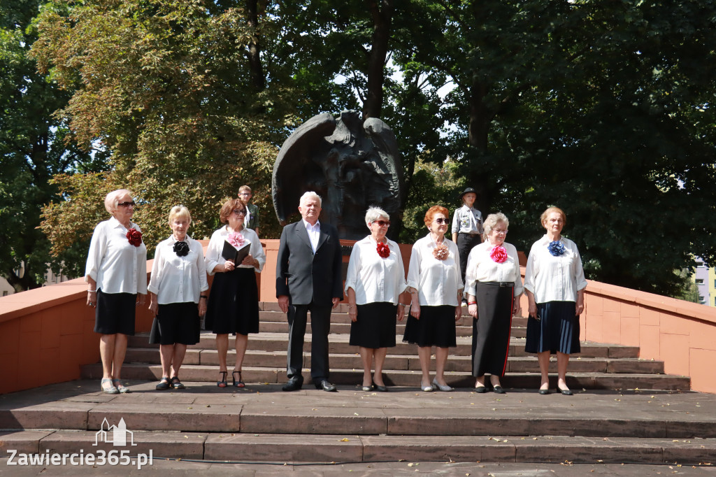 Fotorelacja: 86. rocznica wybuchu II wojny światowej w Zawierciu
