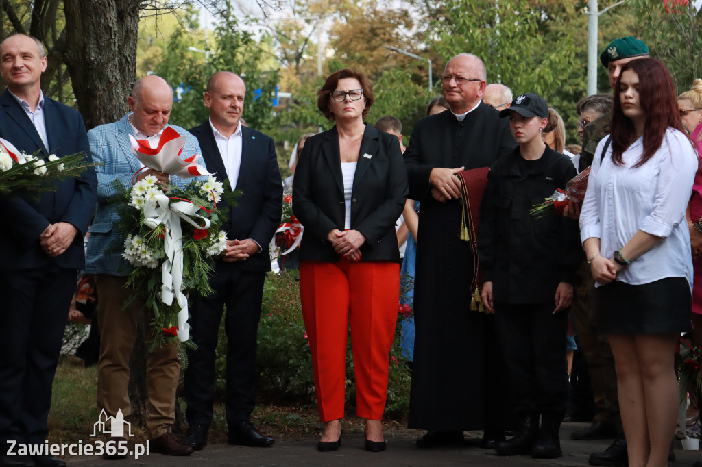 Fotorelacja: 86. rocznica wybuchu II wojny światowej w Zawierciu
