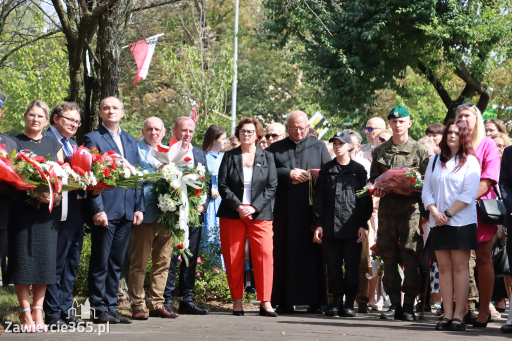 Fotorelacja: 86. rocznica wybuchu II wojny światowej w Zawierciu
