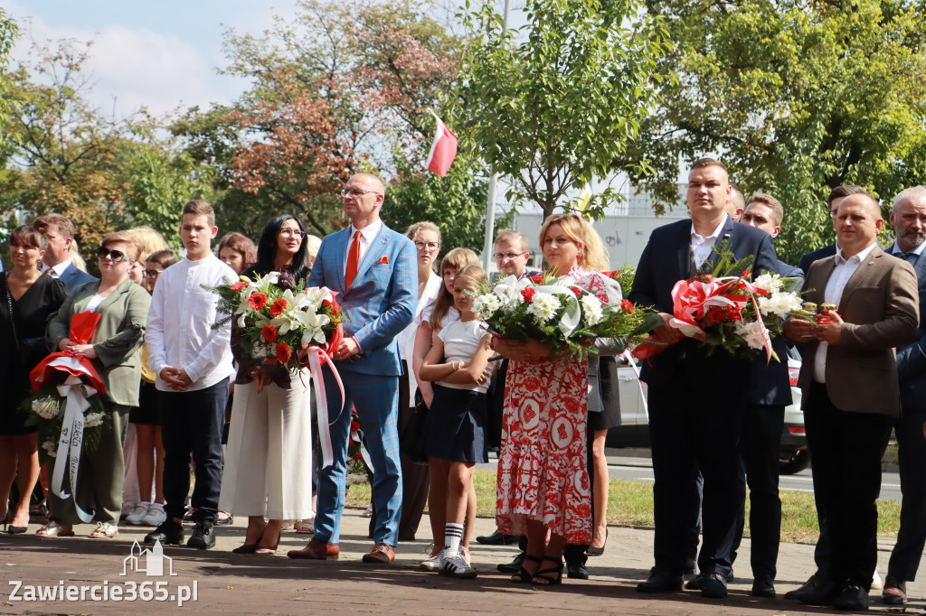 Fotorelacja: 86. rocznica wybuchu II wojny światowej w Zawierciu