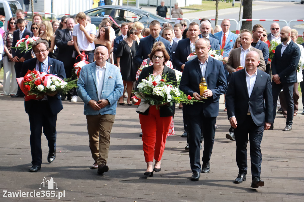 Fotorelacja: 86. rocznica wybuchu II wojny światowej w Zawierciu